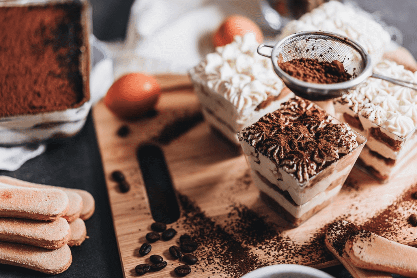 Besten Zutaten wie beim Backen entscheiden über die gute Qualität.